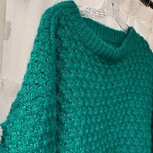 LOFT Textured Teal Women's Sweater